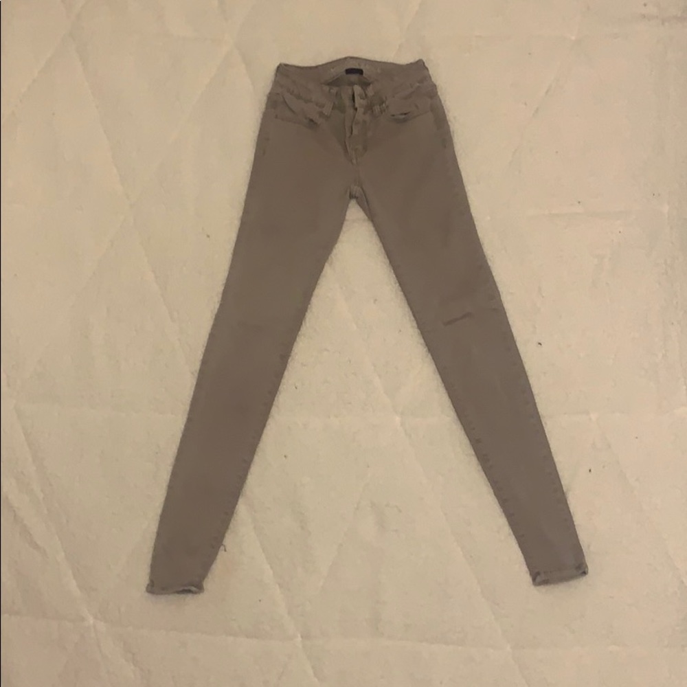 light brown/light cream jeggings